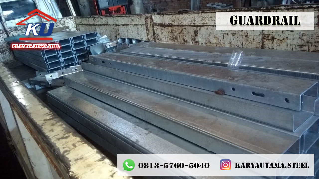 Guardrail Galvanis Ready Stock